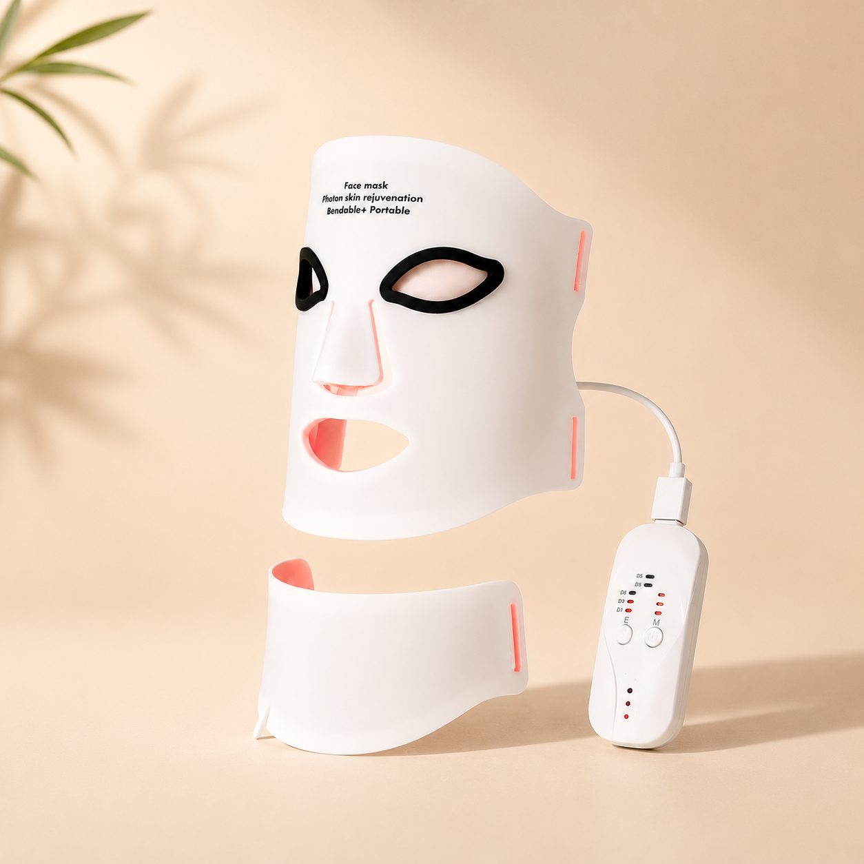 Silicone LED Glow Therapy Mask