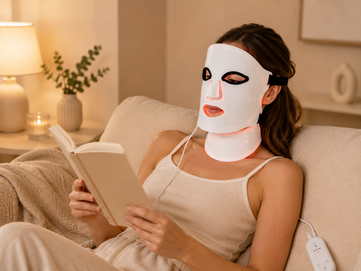 Silicone LED Glow Therapy Mask
