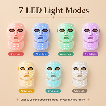 Silicone LED Glow Therapy Mask