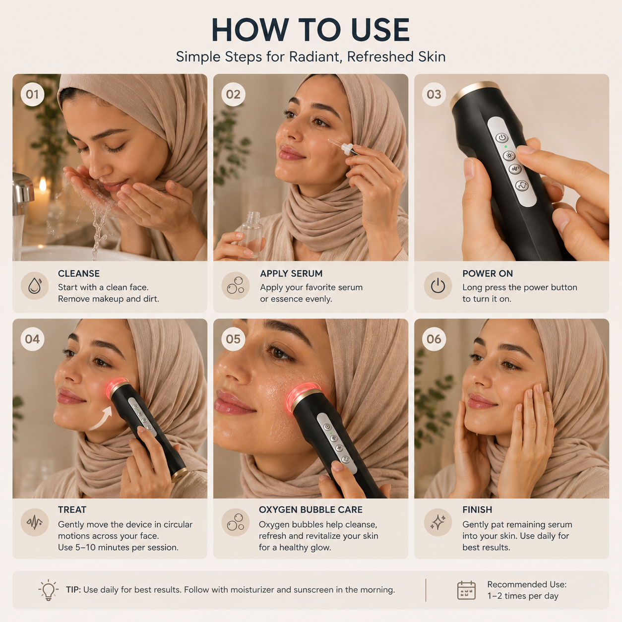 Oxygen Bubble Facial Pen