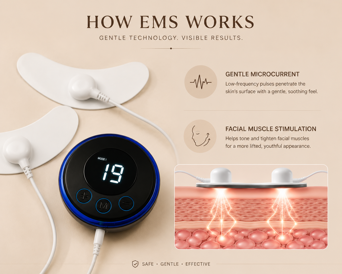 EMS Beauty Massager